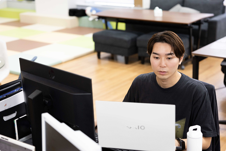 インタビュー風景