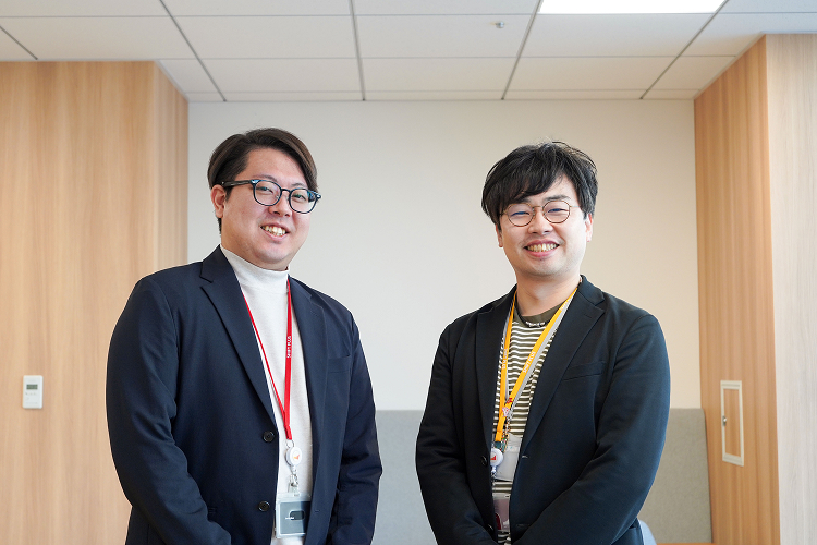 インタビュー風景